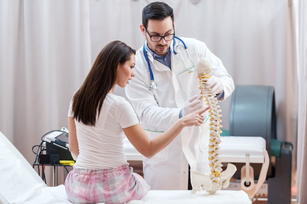 patient-sitting-showing-spine-model-where-she-feels-pain.jpg